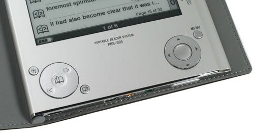 Sony Reader PRS-505 eBook Reader on a table.