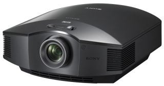 Sony Bravia VPL-HW10 SXRD projector on white background.