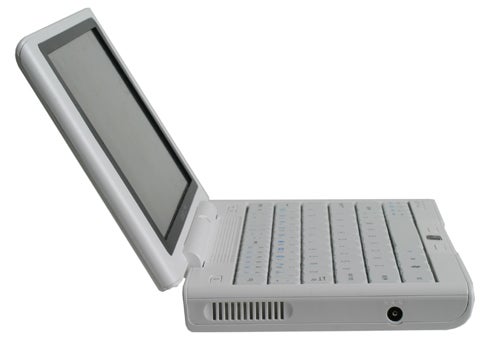 Raon Digital Everun Note UMPC with keyboard and swivel screen.