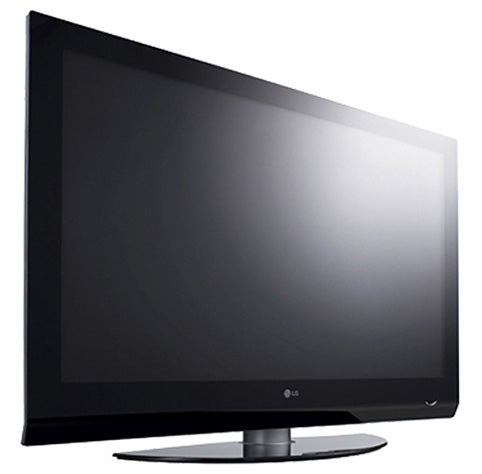 LG 32PG6000 32-inch plasma television on white background.