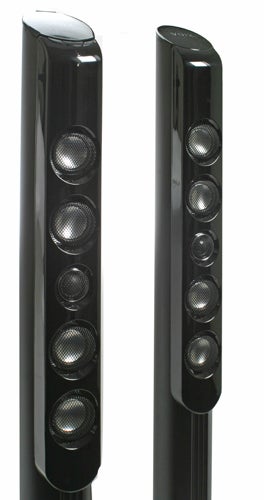 Voix MPX&MPY iPod Speaker Dock in vertical design.