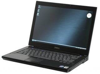 Dell Latitude E6400 business laptop on white background.