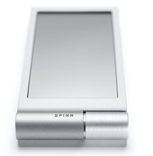 iRiver Spinn 4GB portable media player on white background.