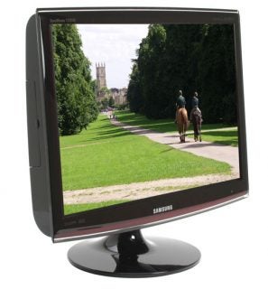 Samsung SyncMaster T220HD 22-inch LCD TV/Monitor displaying an image