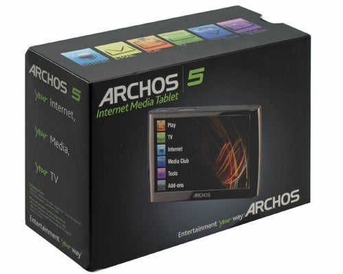 Archos 5 60GB Internet Tablet Wi-Fi-Media GRADO A 501117 