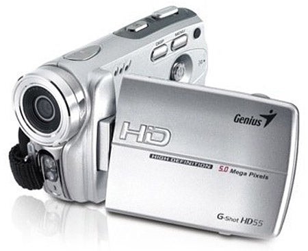 Genius G-Shot HD55 camera on a white background.