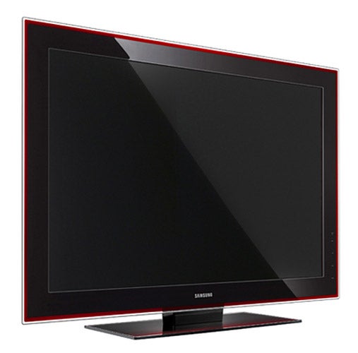 Samsung LE46A756 46-inch LCD television on white background.