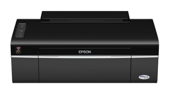 Epson Stylus Office B40W inkjet printer on white background.