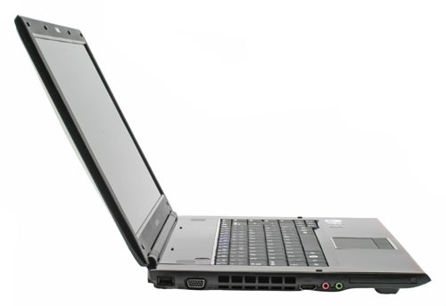 Samsung R560 15.4-inch Notebook open at 45-degree angle