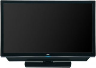 JVC LT-47DV8BJ 47-inch LCD TV front view display off
