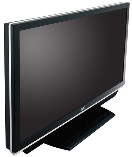 JVC LT-47DV8BJ 47-inch LCD television on display