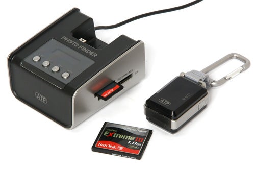 ATP Photo Finder Mini with memory card and GPS unit.