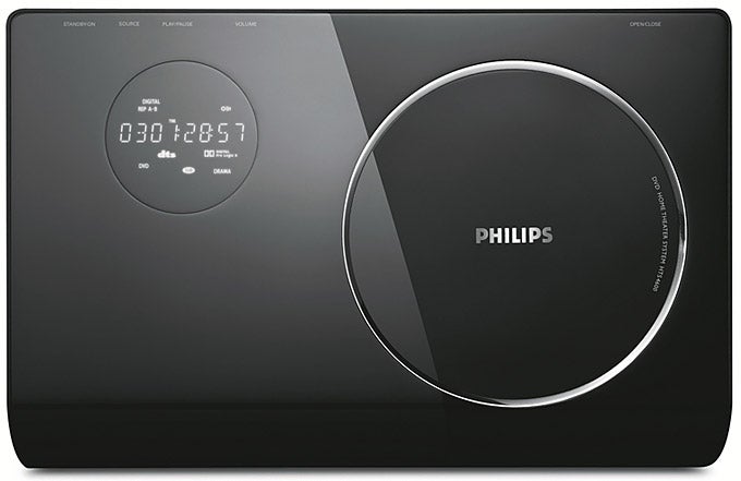 Philips HTS4600/05 home cinema system control panel.