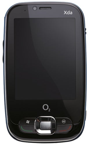 O2 Xda Zest smartphone front view on a white background.