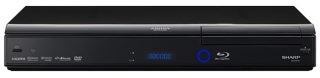 Sharp BD-HP21H Blu-ray Player front view.