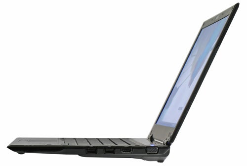 Samsung X360 13.3-inch Notebook side profile view.