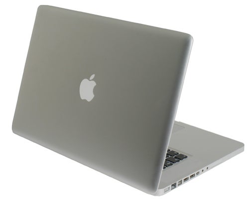 Apple MacBook Pro 15.4-inch notebook on white background.