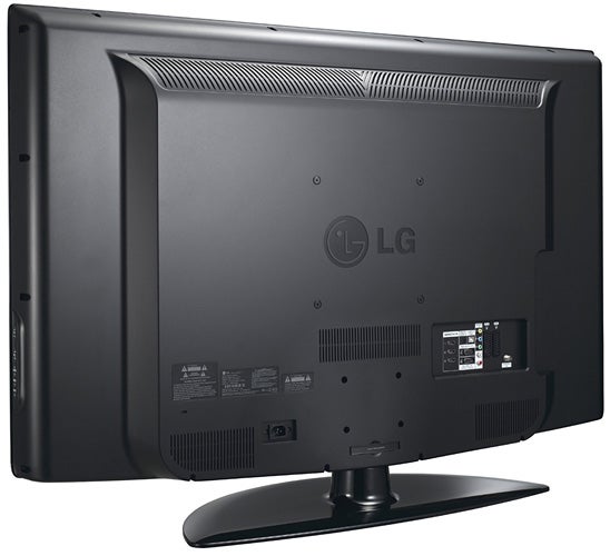 Rear view of LG 26LG3000 26-inch LCD television.