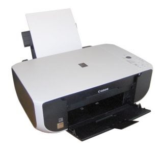 Canon PIXMA MP190 All-in-One Inkjet Printer with Paper_loaded