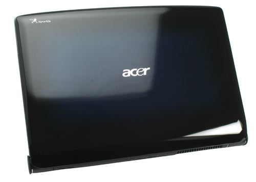 Acer Aspire 6935G 16-inch notebook closed on white background.
