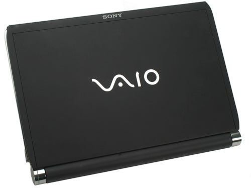 Sony VAIO VGN-TT11WN/B ultra-portable laptop closed view.