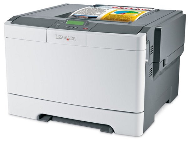 Lexmark C543dn Colour Laser Printer on white background.