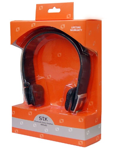 Santok STK BTHS600 Bluetooth headset in packaging