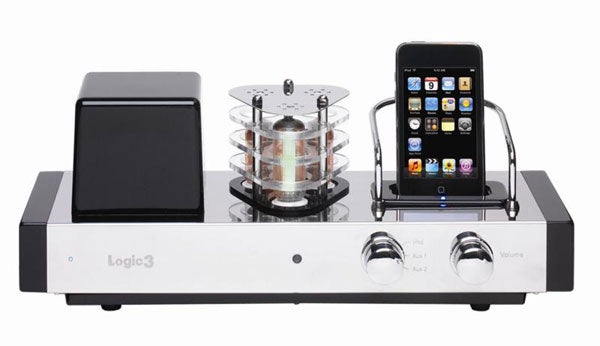 Logic3 Valve 80 iPod Dock with speaker and iPhone.