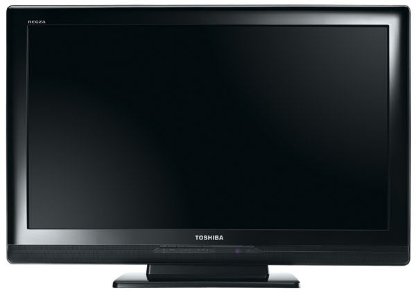 Toshiba 32AV555DB 32-inch LCD television front view.