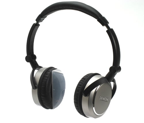 Denon AH-NC732 Noise Cancelling Headphones on white background.