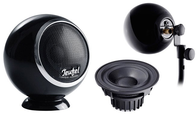 Teufel Motiv 3 speaker system and individual component parts.