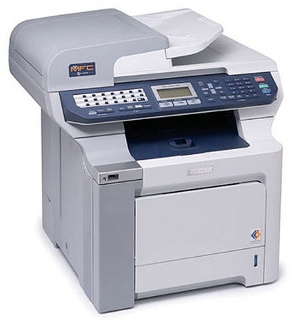 Brother MFC-9840CDW Laser Multi-Function Printer.