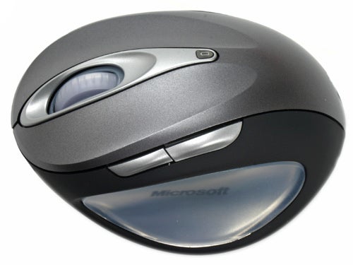 Microsoft Natural Wireless Laser Mouse 6000 on white background.