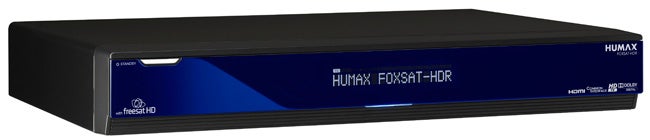 Humax Foxsat-HDR Freesat PVR on a white background.
