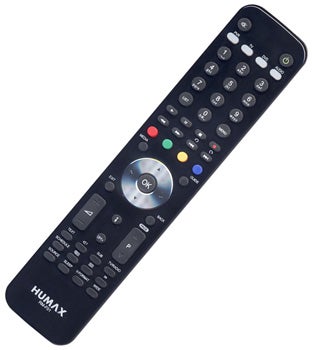 Humax Foxsat-HDR Freesat PVR remote control.