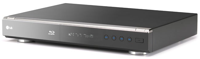 LG BD300 Blu-ray Player on white background