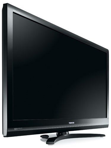 Toshiba Regza 42ZV555D 42-inch LCD TV on stand
