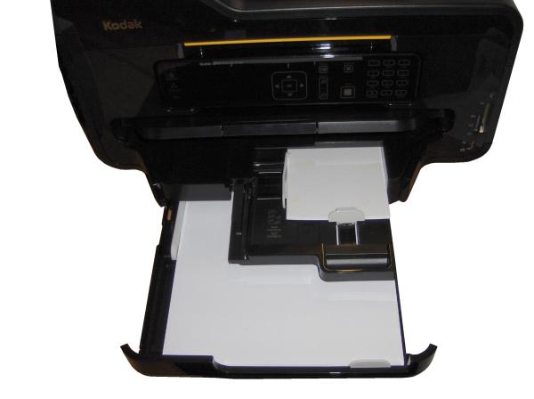Kodak ESP 9 All-in-One Printer open with paper tray.