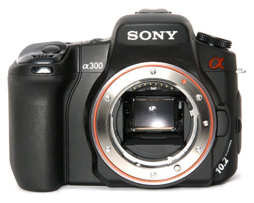Sony Alpha A300 DSLR camera without lens