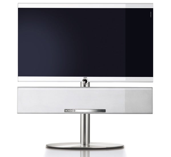 Loewe Individual Compose 40 White LCD TV with stand.