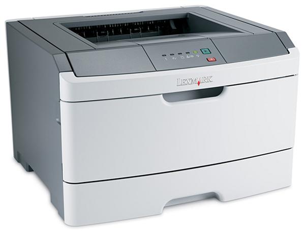 Lexmark E260DN Mono Laser printer on white background.