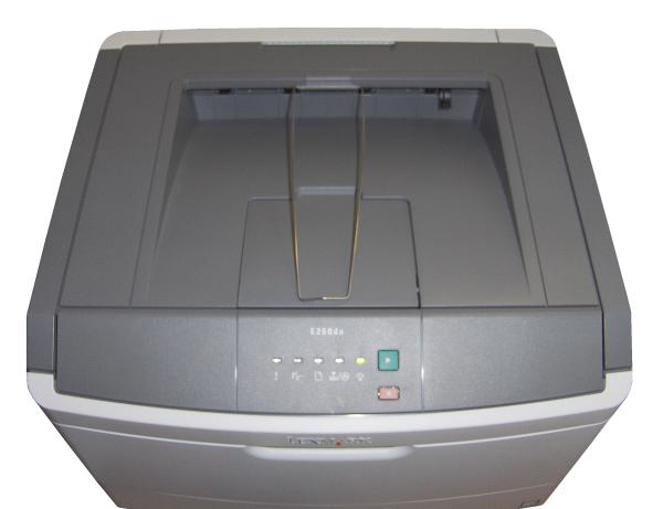 Lexmark E260DN mono laser printer on a white background.