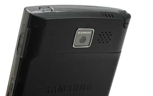 Samsung SGH-i780 BizBee smartphone with 2.0 megapixel camera.