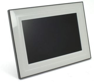 Kodak EasyShare W1020 digital picture frame on white background.