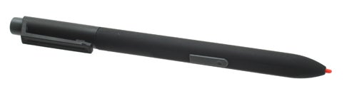 Lenovo ThinkPad X200t digital stylus on white background.