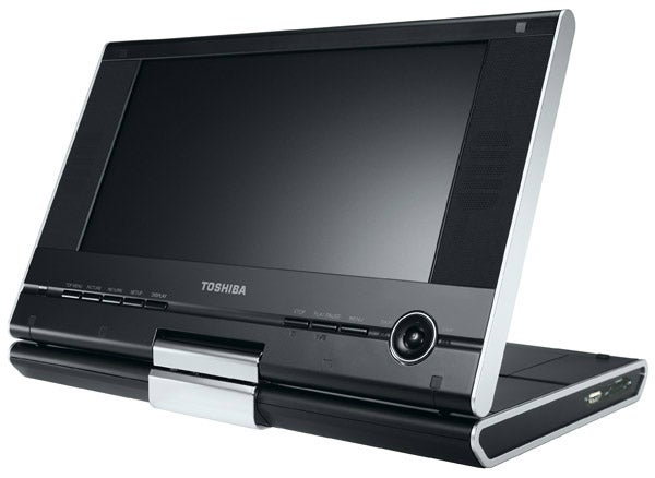 Toshiba SD-P91S Portable DVD Player on white background