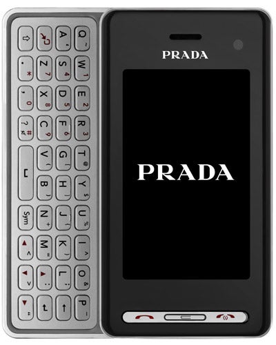 LG Prada II KF900 phone with slide-out keyboard.