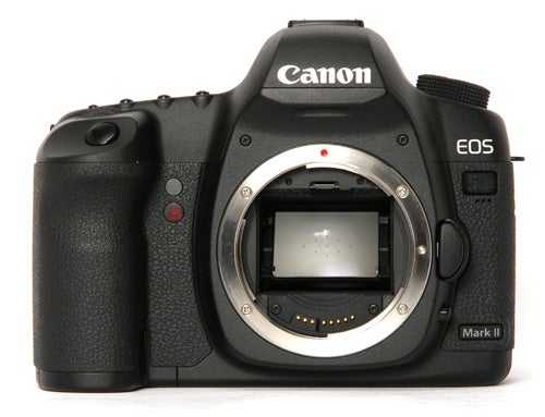 Canon EOS 5D Mark II DSLR camera without lens.