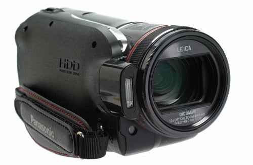 Panasonic HDC-HS300 camcorder with Leica lens.