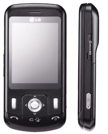 LG KC780 smartphone front view and side profile.